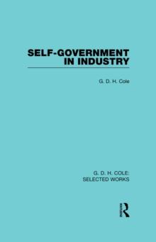 Self-Government in Industry