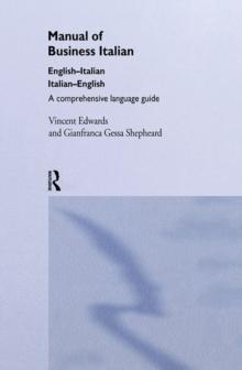 Manual of Business Italian : A Comprehensive Language Guide