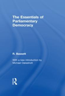 Essentials of Parliamentary Democracy