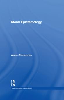 Moral Epistemology