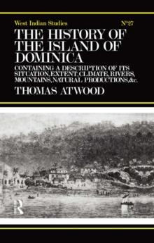 The History of the Island of Dominica