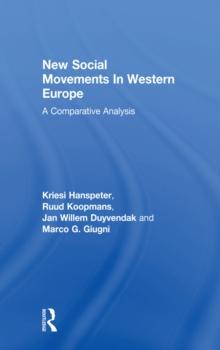 New Social Movements In Western Europe : A Comparative Analysis