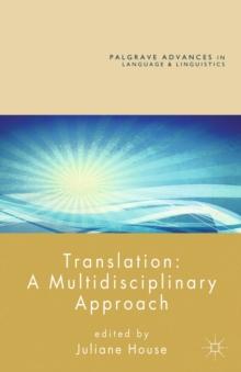 Translation: A Multidisciplinary Approach