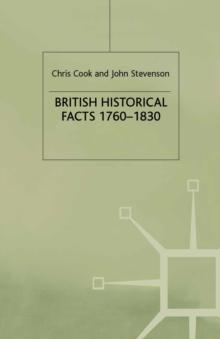 British Historical Facts, 1760-1830