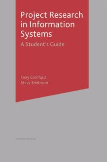 Project Research in Information Systems : A Student's Guide