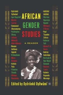 African Gender Studies : A Reader