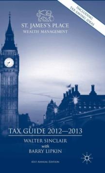 St. James's Place Tax Guide 2012-2013