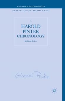 A Harold Pinter Chronology