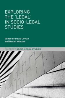 Exploring the 'Legal' in Socio-Legal Studies