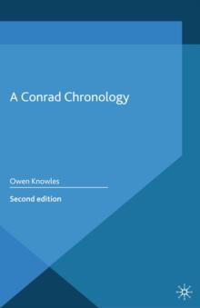 A Conrad Chronology