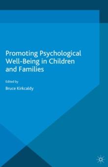 Promoting Psychological Wellbeing in Children and Families