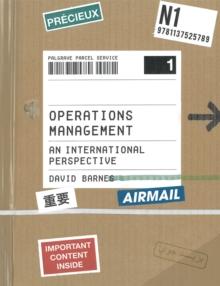 Operations Management : An International Perspective