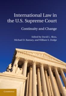 International Law in the U.S. Supreme Court