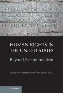 Human Rights in the United States : Beyond Exceptionalism