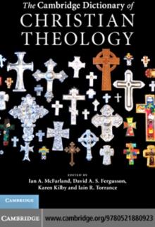 The Cambridge Dictionary of Christian Theology