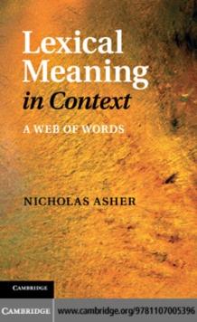 Lexical Meaning in Context : A Web of Words