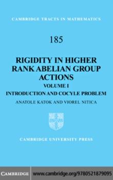 Rigidity in Higher Rank Abelian Group Actions: Volume 1, Introduction and Cocycle Problem