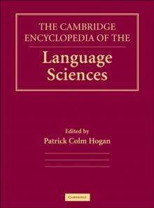 The Cambridge Encyclopedia of the Language Sciences