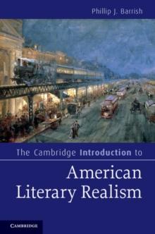 Cambridge Introduction to American Literary Realism