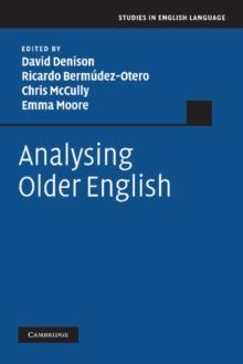 Analysing Older English