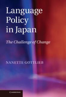 Language Policy in Japan : The Challenge of Change