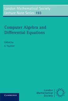 Computer Algebra and Differential Equations