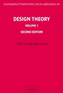 Design Theory: Volume 1