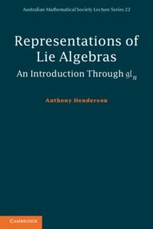 Representations of Lie Algebras : An Introduction Through gln