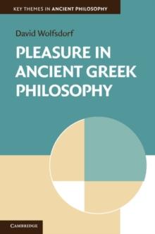 Pleasure in Ancient Greek Philosophy