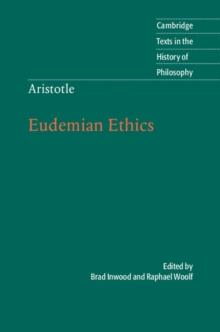 Aristotle: Eudemian Ethics