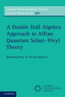 A Double Hall Algebra Approach to Affine Quantum SchurWeyl Theory