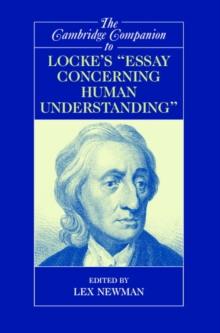 The Cambridge Companion to Locke's 'Essay Concerning Human Understanding'