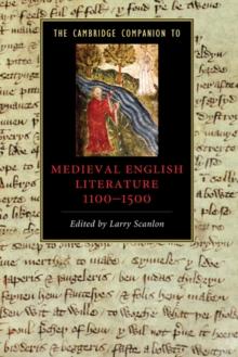 The Cambridge Companion to Medieval English Literature 11001500