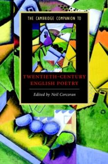 The Cambridge Companion to Twentieth-Century English Poetry