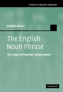 English Noun Phrase : The Nature of Linguistic Categorization