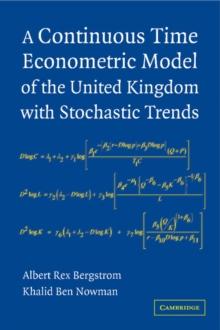 Continuous Time Econometric Model of the United Kingdom with Stochastic Trends