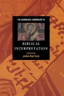 Cambridge Companion to Biblical Interpretation