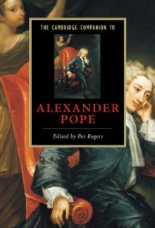 Cambridge Companion to Alexander Pope