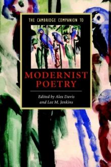 Cambridge Companion to Modernist Poetry