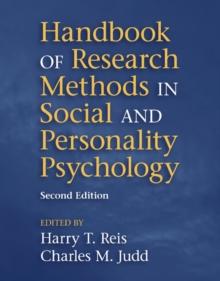 Handbook of Research Methods in Social and Personality Psychology