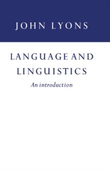 Language and Linguistics