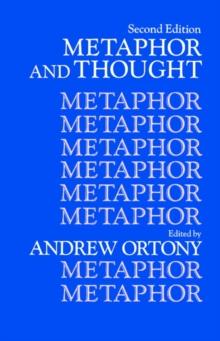 Metaphor and Thought