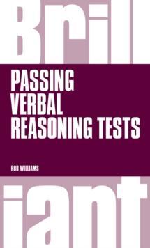 Brilliant Passing Verbal Reasoning Tests PDF eBook : Everything You Need To Know To Practice And Pass Verbal Reasoning Tests