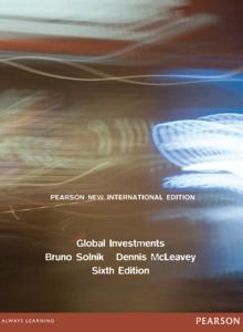 Global Investments : Pearson New International Edition