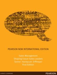 Sales Management : Pearson New International Edition