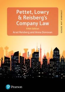 Pettet, Lowry & Reisberg's Company Law : Company Law & Corporate Finance