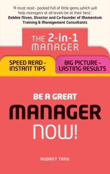 New Manager PDF : Be a Great Manager - Now!