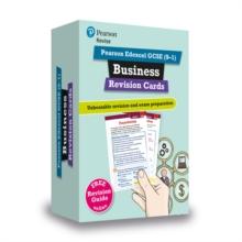 Pearson REVISE Edexcel GCSE Business Revision Cards (with free online Revision Guide): For 2024 and 2025 assessments and exams (REVISE Edexcel GCSE Business 2017)