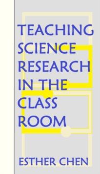 Teaching Science Research In The Classroom