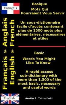 Mots Qui Pourraient Vous Servir / Words You Might Like To Know